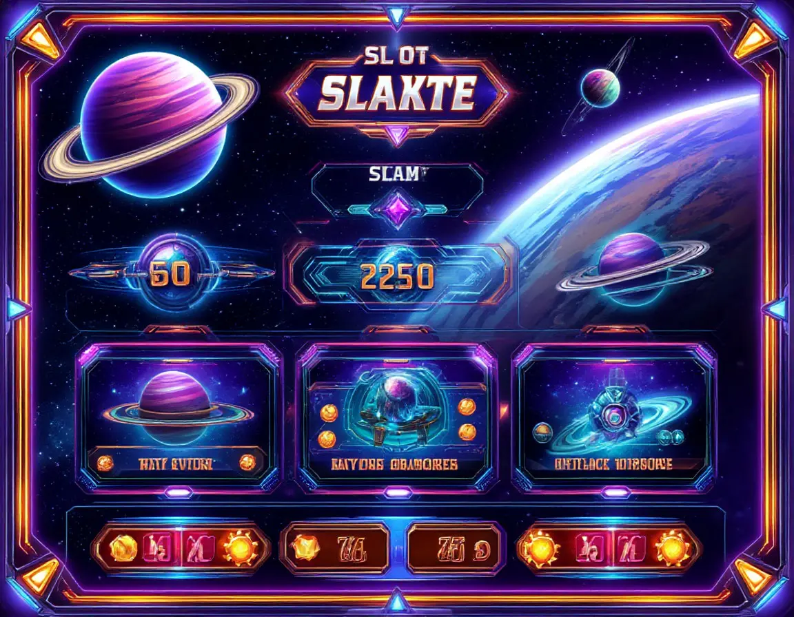 Slot Astronaut Theme Artwork