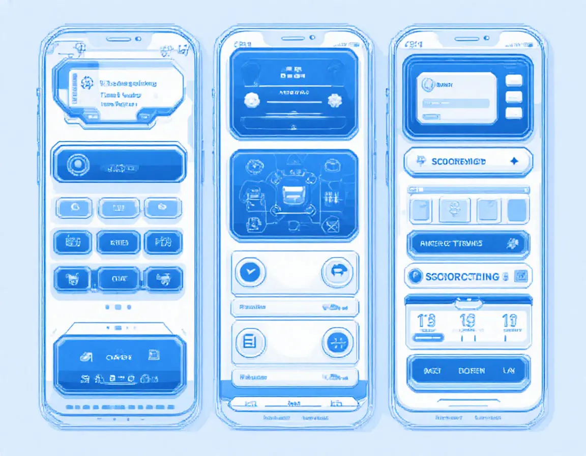 Mobile Game Wireframe